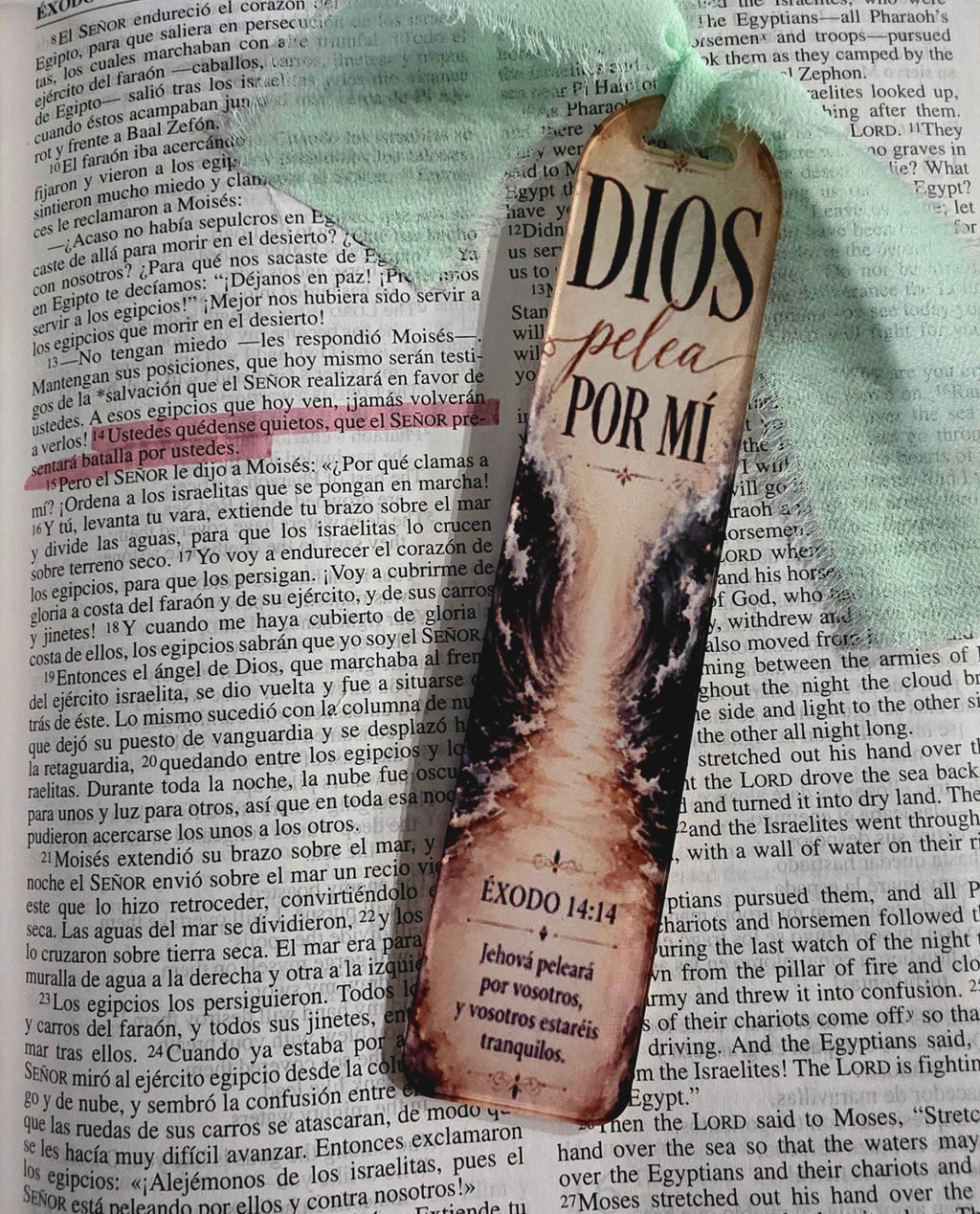 Marcapaginas (Bookmarks)- Dios pelea por mi