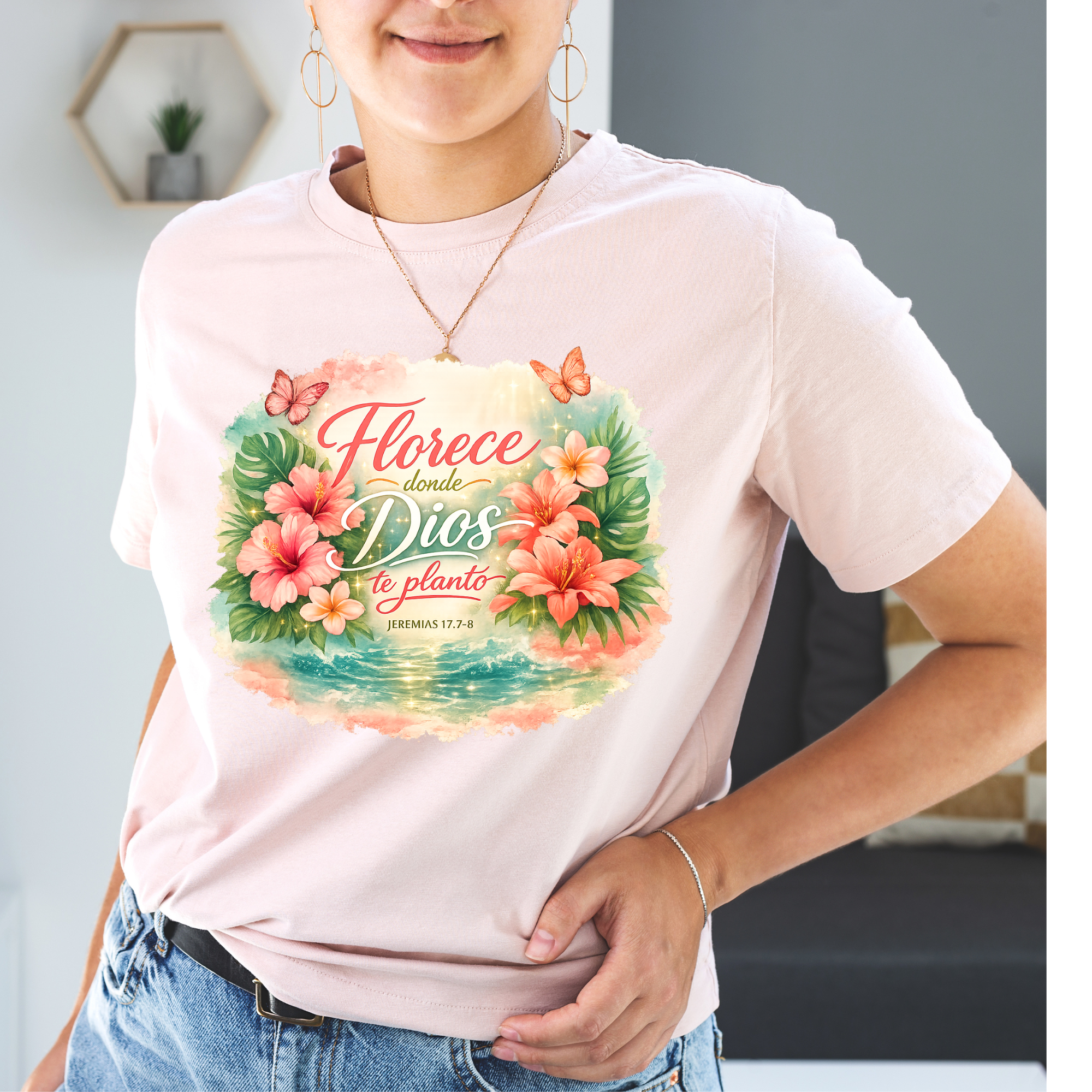 Florece donde Dios te planto