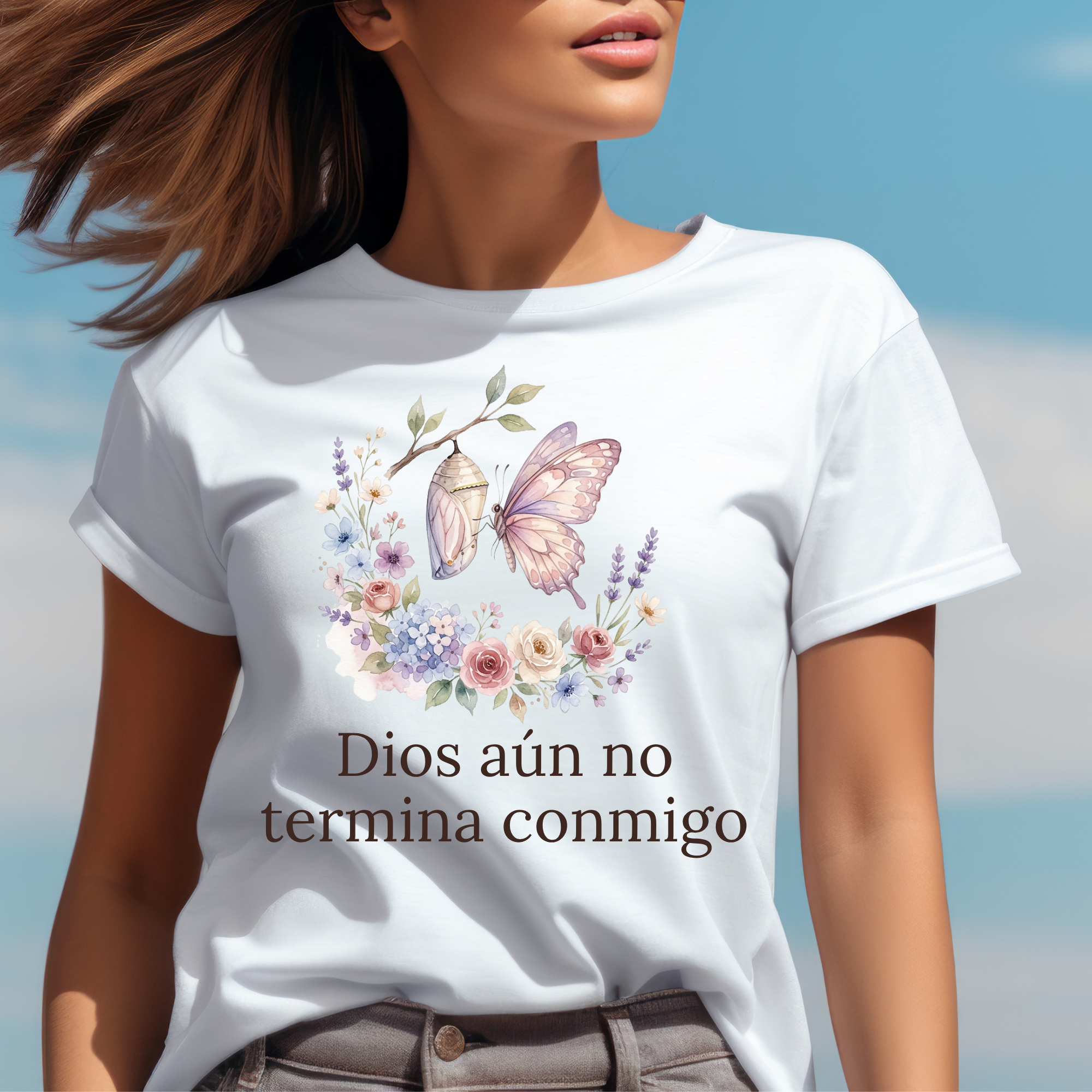 DTF Print: Dios aun no termina conmigo