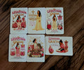 🌸 Levantada por Su Gracia — Colección de Stickers Impermeables.    6/pk