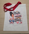 Bolsa Tote: Nada es imposible